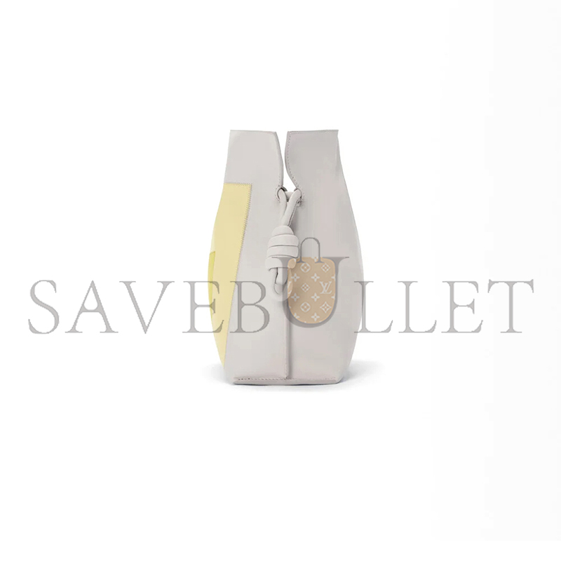 LOEWE X ALBERS MEDIUM FLAMENCO CLUTCH IN NAPPA CALFSKIN A411FC1XDD 02 (30*24.5*10.5cm)